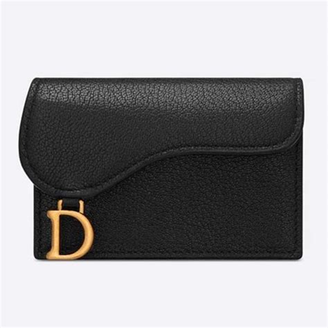 dior card case mens|Dior flap card holder.